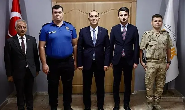 Vali Taşolar'dan Aralık Kaymakamı'na hayırlı olsun ziyareti