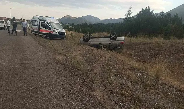 Hastaneden çıktı, dakikalar sonra kaza yaptı