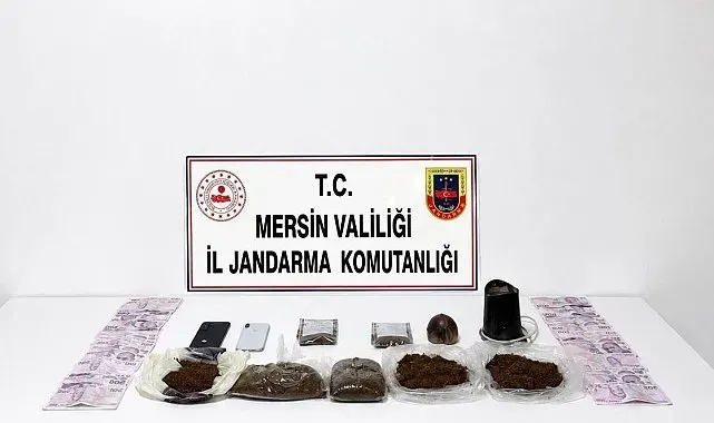 Mersin'de uyuşturucu operasyonunda 3 şüpheli yakalandı