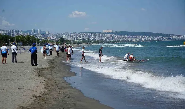 Samsun'da 3 günlük 'denize girilmeme' uyarısı