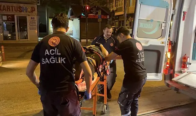 Bursa'da motosiklet devrildi: Kadın sürücü yaralandı