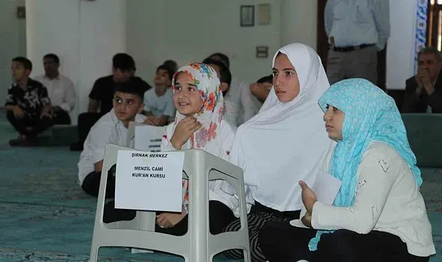 Şırnak'ta Yaz Kur'an Kurslarında final coşkusu: Şampiyonlara mükafatları verildi
