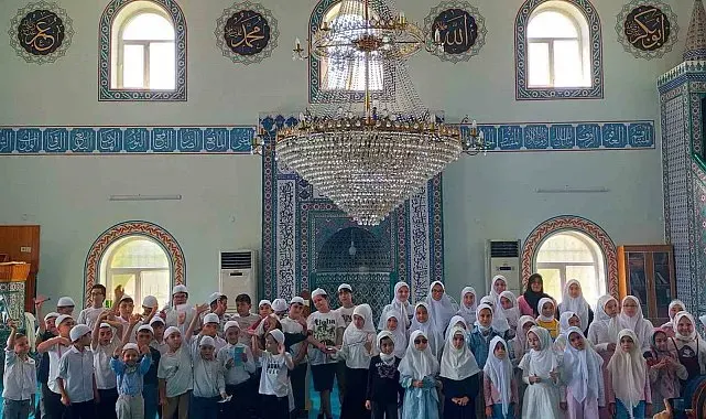 Başaran Mahallesi'nde Yaz Kur'an Kursu coşkulu programla sona erdi