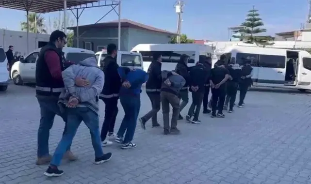 İskenderun'da 7 şüpheli şahıs yakalandı