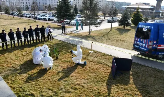 ERÜ ve jandarmadan 'Adli Palinoloji' eğitimi
