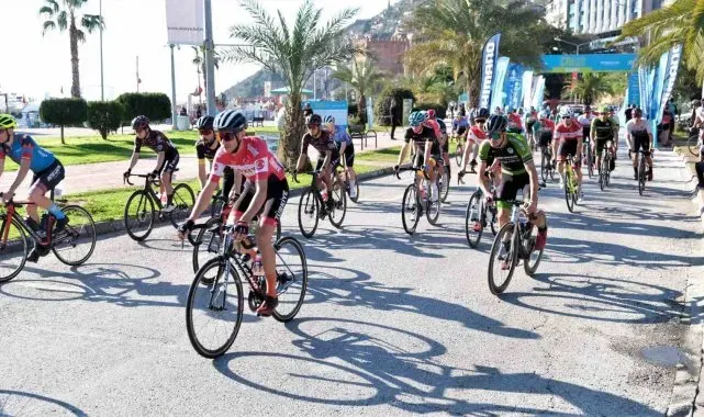 Tour Of Alanya Ucı 1. 2 Uluslararası Bisiklet Turu yapıldı
