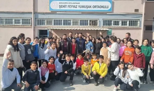 Kırşehir'de toplanan kitaplar, Şanlıurfa'da dağıtıldı