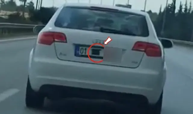 Otoyolda plaka gizleyerek seyreden araca 140 bin TL ceza