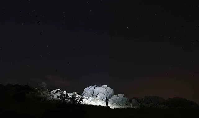 Elazığ'da meteor yağmuru Harput'tan gözlemlendi