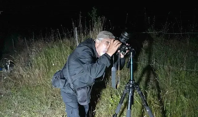 Kastamonu'da gökyüzü meraklıları Perseid meteor yağmurunu izledi