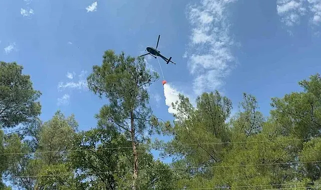 Seydikemer'de orman yangını kontrol altına alındı