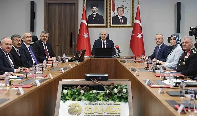 'Milli Dayanışma ve Toplumsal Bütünleşmenin Güçlendirilmesi' konulu güvenlik toplantısı başladı
