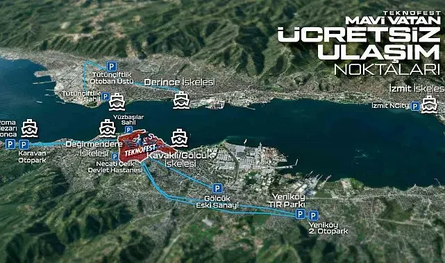 TEKNOFEST Mavi Vatan'a ulaşım için tüm alternatifler hazırlandı
