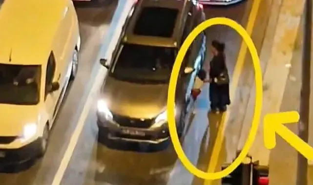 Gaziantep'te dilencilik ve satıcılık yapanlara dron destekli zabıta müdahalesi