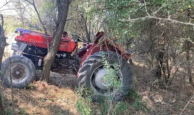 Traktörün altında kalan Kıbrıs Gazisi hayatını kaybetti
