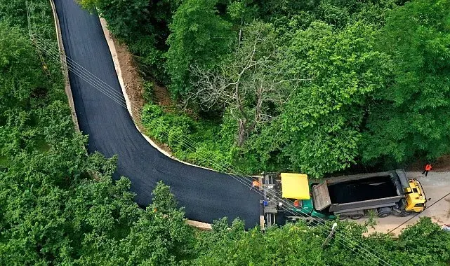 Ordu'da yarım asırlık yol sorunu çözülüyor