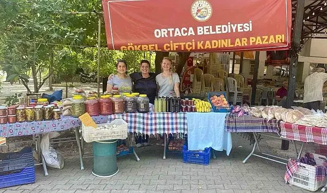 Ortaca'da ilk defa 'Kadın Üretici Pazarı' kuruldu