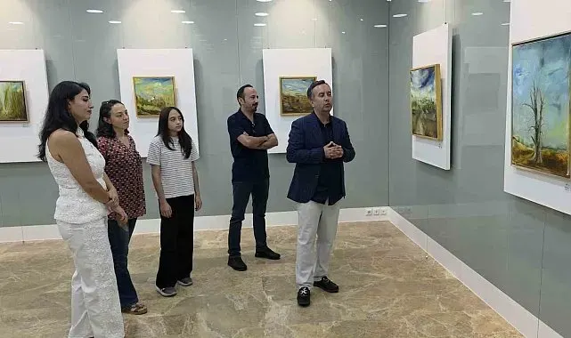 Kütahya'da Ahmet İmre'nin "Mekânın Hafızası" sergisi sanatseverlerle buluştu