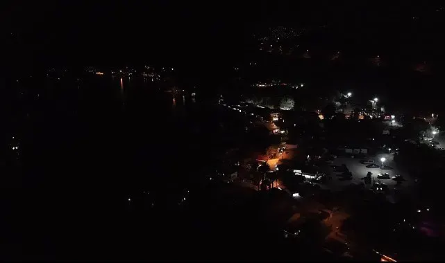 Bodrum'da ışıklar 'yıldızlar' için kısıldı