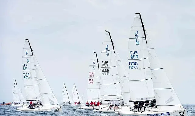 TAYK-Eker Olympos Regatta'da J70 etabı tamamlandı