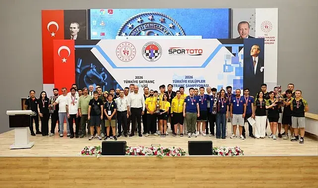 Denizli'de gerçekleştirilen Satranç İkinci Ligi finalinde şampiyonlar belli oldu