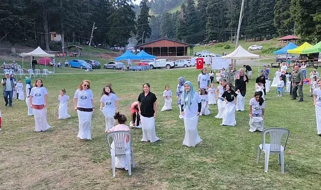 2 Bin rakımlı Sahara Milli Parkı'nda aileler doğayla buluştu