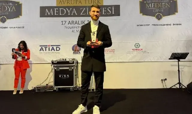 Milli futbolcu Salih Özcan'a yılın en başarılı futbolcusu ödülü