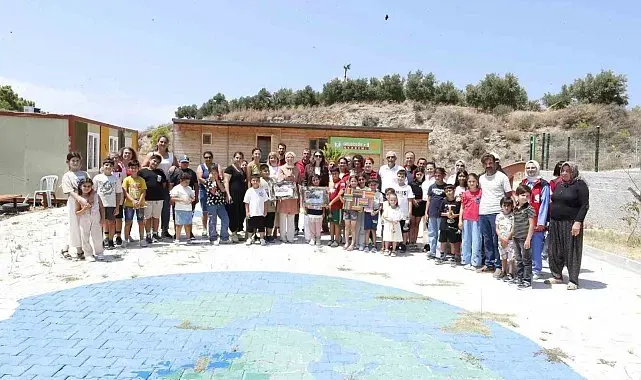 "Yüreğimizdeki Işık"projesi kapsamında çocuklara doğayla iç içe eğitim