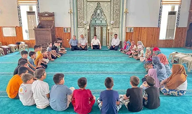 Kaymakam Sözen, eğitim çalışmalarını yerinde inceledi
