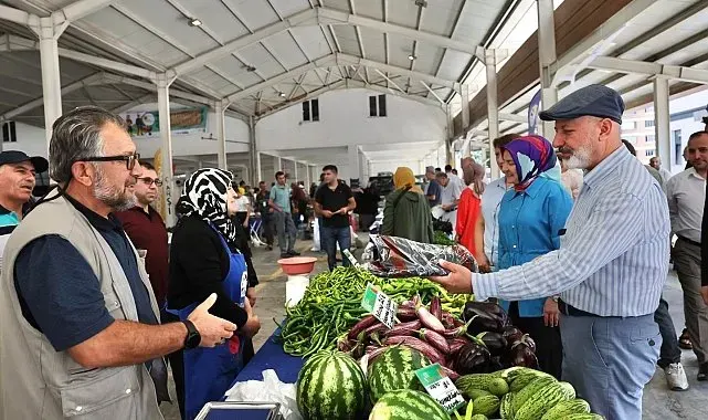 Anadolu'da tek, Türkiye'de sayılı olan 'Yüzde 100 Ekolojik Pazar' açıldı