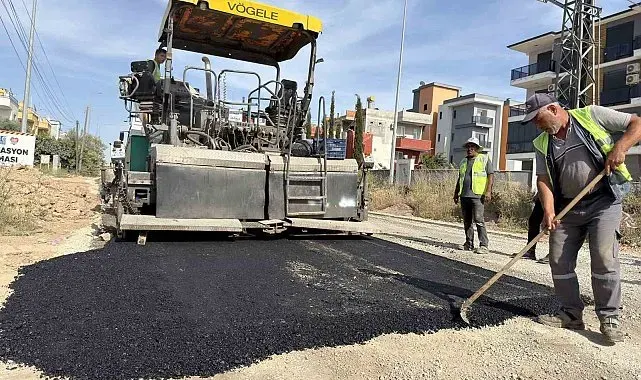 ASAT'tan Aksu'da eş zamanlı altyapı ve asfalt çalışması