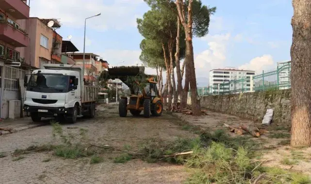 Nazilli'de kış hazırlıkları devam ediyor