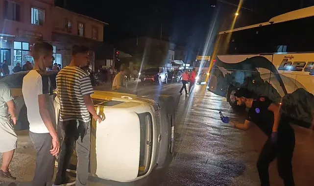 Malatya'da iki otomobil çarpıştı: 1 yaralı