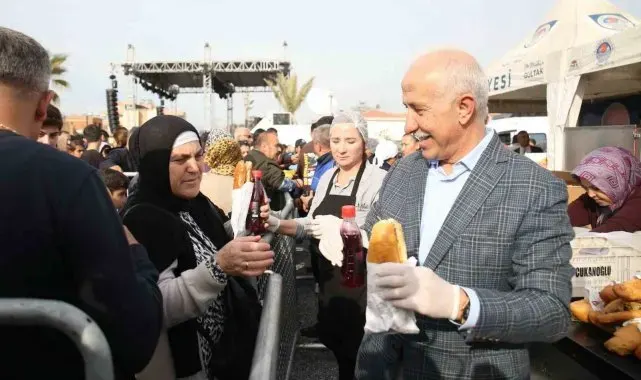 Karaduvar Balık Festivali'ne büyük ilgi