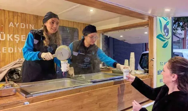 Aydın Büyükşehir Belediyesi kış aylarında vatandaşların içini ısıtıyor