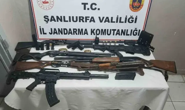 Siverek'te silah kaçakçılarına operasyon