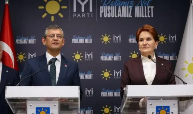 Özgür Özel, Akşener ile bir araya geldi