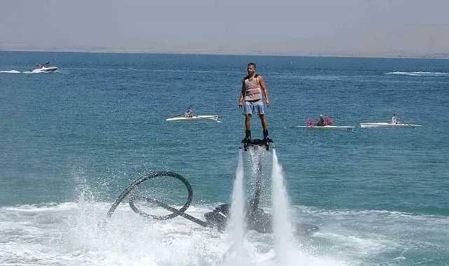 Van Gölü'nde adrenalin dolu festival