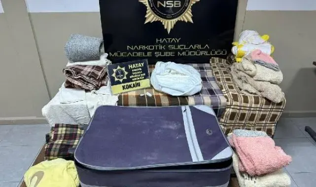 Hatay'da, jandarma ve polisten 2 ayrı uyuşturucu operasyonu: 2 tutuklama
