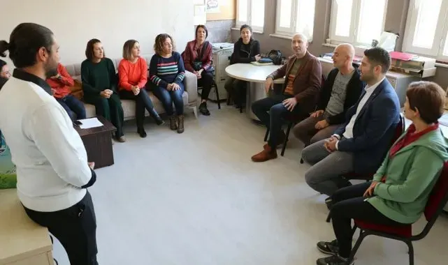 Başkan Arıkan öğretmenleri yalnız bırakmadı