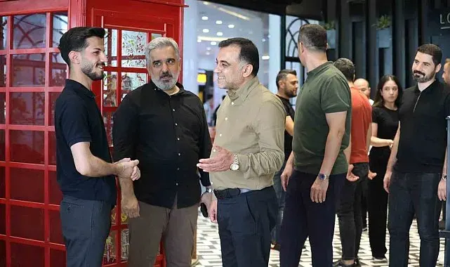 MTSO Başkan adayı Duyan, esnafla bir araya geldi