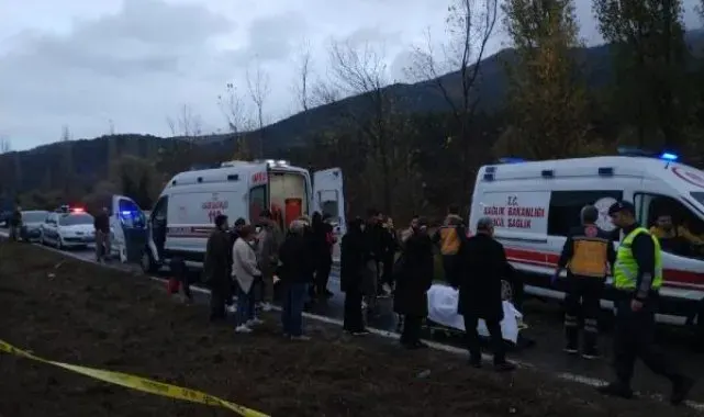 Amasya'da otobüs devrildi: 27 yaralı