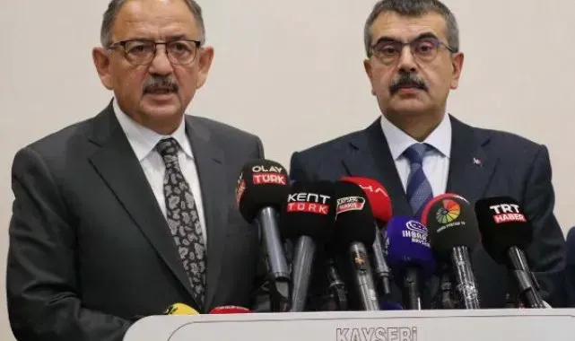 Bakan Tekin: Okul yapılarımızın olası depremlere karşı hazırlık durumlarını değerlendirdik
