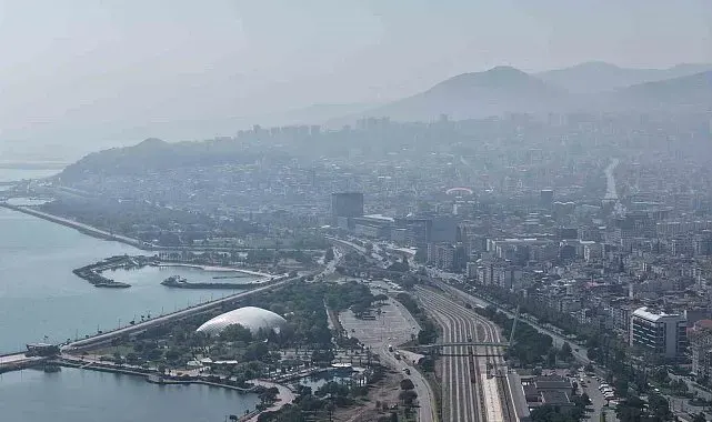 Samsun'da puslu hava