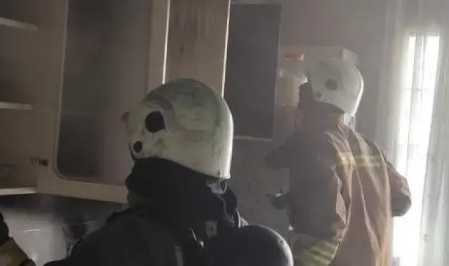 Hatay'da ev yangını