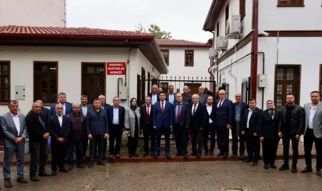 Vali Aygöl muhtarlar bir araya geldi