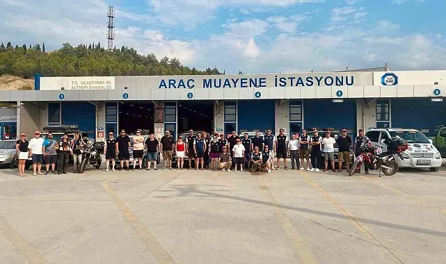 TÜVTÜRK'ün desteklediği Anadolu Dostluk Rallisi'nde ilk yarı tamamlandı
