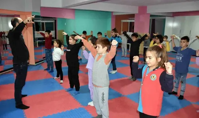 Germencik Belediyesi'nin spor kursları ilgi görüyor