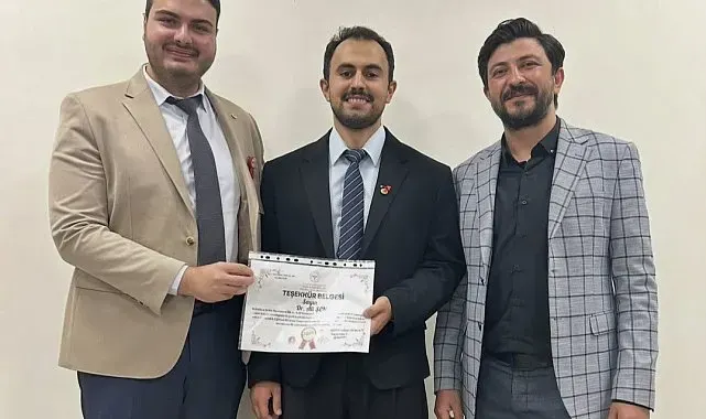 Kütahya Şehir Hastanesinde Dr. Ali Şen uzmanlık eğitimini tamamladı