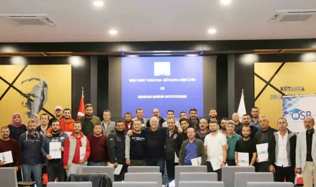 Kütahya OSB Müdürlüğü Teknik Ekibinin tecrübeleri, eğitimlerle güçlendiriliyor
